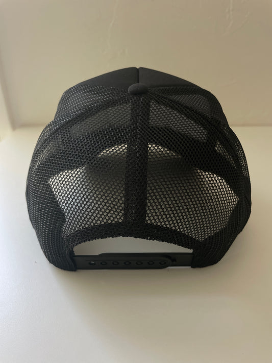 Cruz'n Black Mesh Trucker Hat