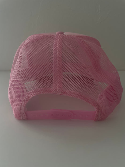 Cruz'n Pink Mesh Trucker Hat