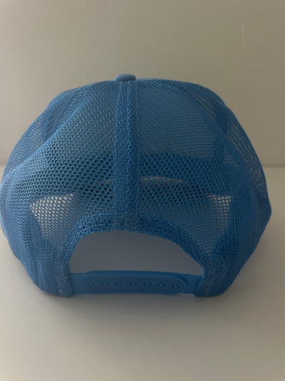 Cruz'n Columbia Blue Mesh Trucker Hat